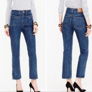 Point Sur Ally High-Rise Jean J Crew Denim 70's Style Sz 28 and Sz 29